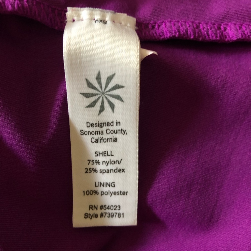 ATHLETA Shorebreak Swim Dress Jazzy Purple Size Medium - Picture 8 of 8